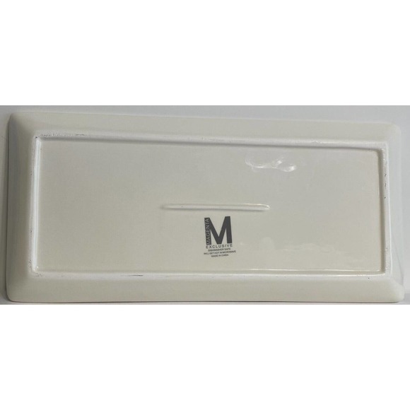 Magenta Rae Dunn Holiday Ceramic Serving Tray - Picture 3 of 7